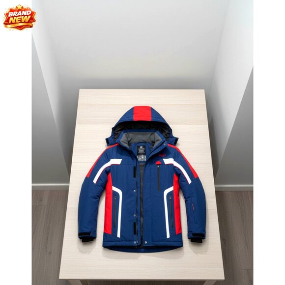 Men's Waterproof Ski Jacket Winter Snowboarding Coat Windproof Insulated
